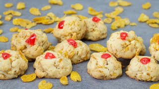 Milky Cornflake Cookies