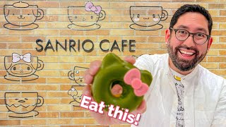 Eating At The Best Hello Kitty Cafe In Tokyo Japan