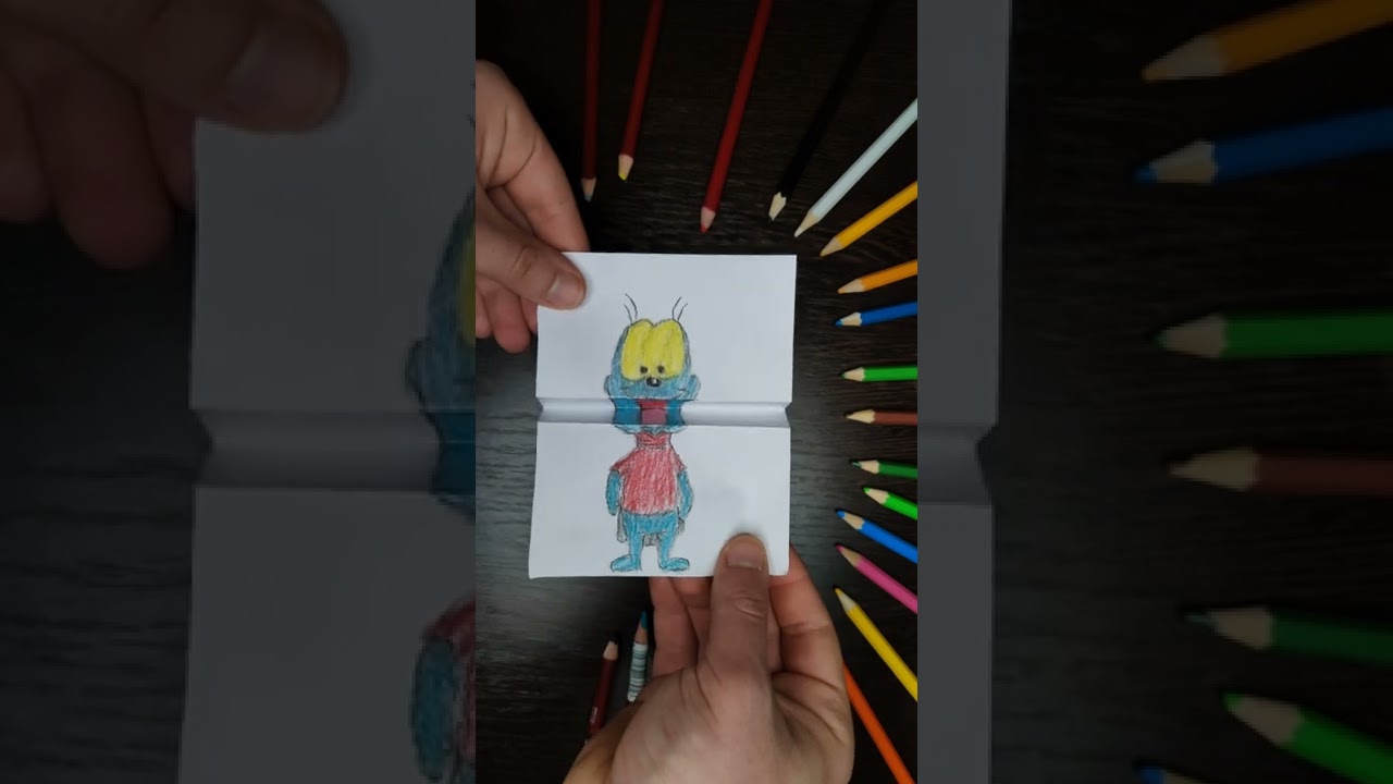 Coloring, How to draw - Zipper - Opens mouth. Coloring, Paper Crafts