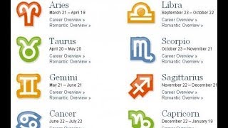 KETAHUILAH!! Inilah Tanggal & Simbol Zodiak Anda