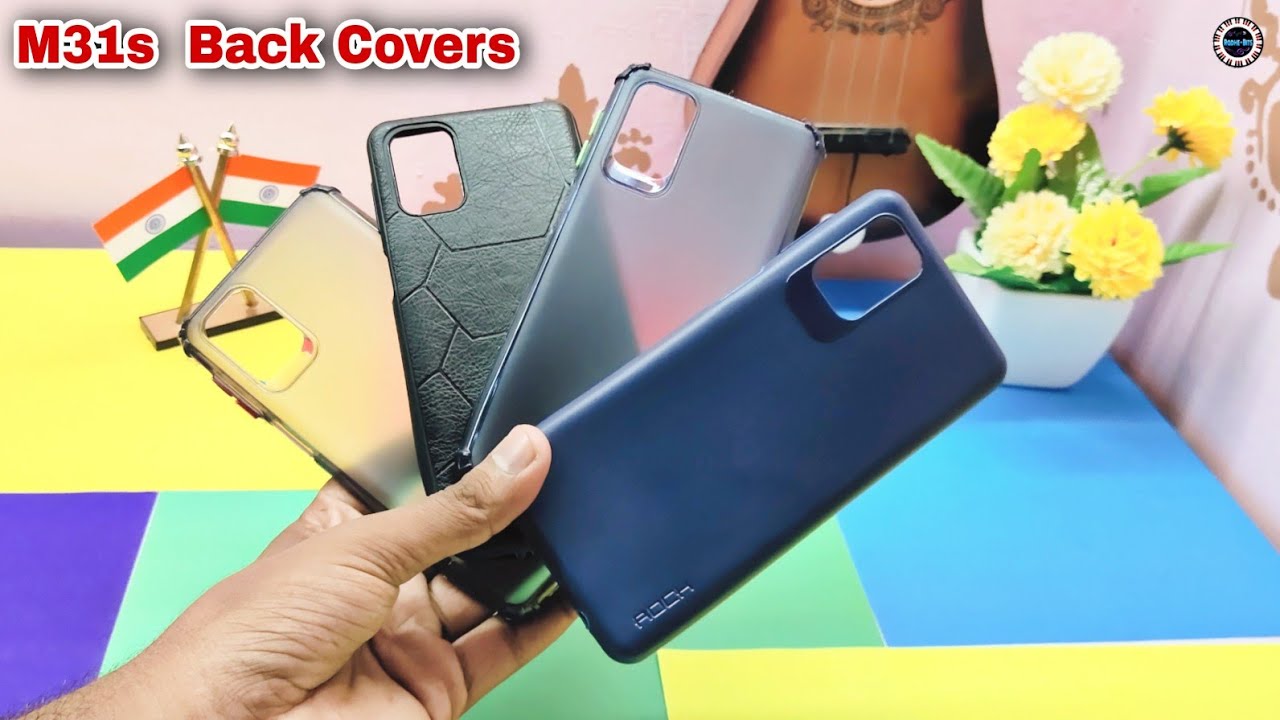 Samsung Galaxy M31s Top 4 back covers M31s Back cover How looking Very Soft 🔥 YouTube