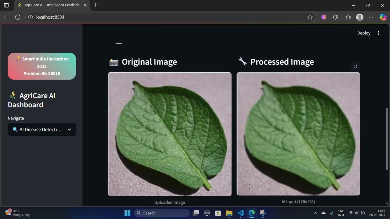 AgriCare AI - Intelligent Pesticide Management System 