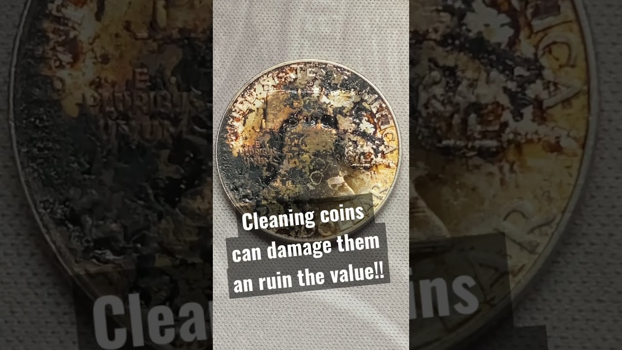 How to Clean Coins - Using MS70 Coin Restorer on Silver Coins 
