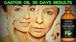 Castor Oil | Treat your 58-Year-Old Skin Nightly With Castor Oil For 30 Days