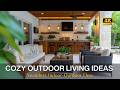 Luxury Outdoor Living Ideas 2025: Rustic Courtyards, Tiny Guest Homes & Elegant Kitchens