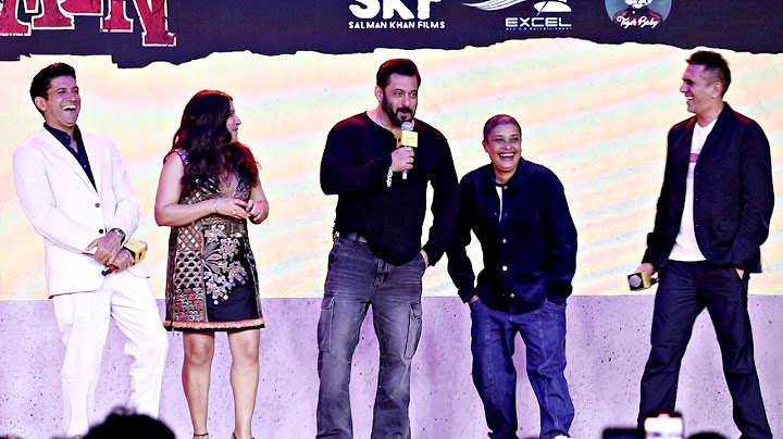 Angry Young Man Trailer Launch - Salman Khan, Farhan & Zoya Akhtar | Salim-Javed Documentary