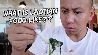 WHAT IS LAOTIAN FOOD LIKE? (Vientiane, Laos) | Vlog #198
