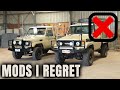 5 mods i regret for my 70 series landcruiser