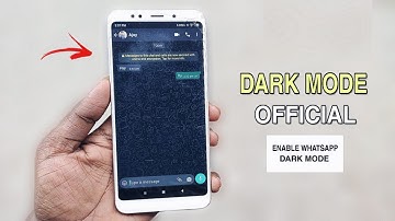 Enable Official Dark Mode Feature | WhatsApp Dark Mode - No Root