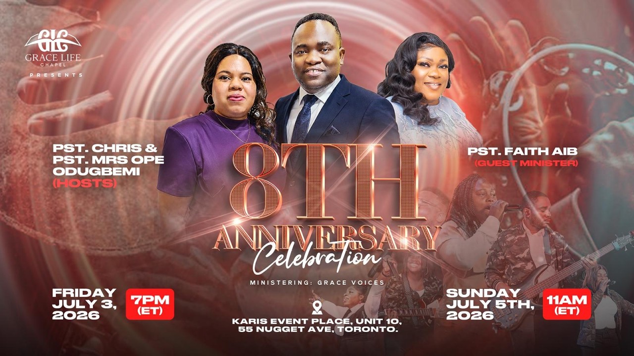 GLC 8TH ANNIVERSARY  CELEBRATION SERVICE - 05/07/2026