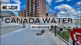 : Sunny Stroll in Canada Water: Exploring Rotherhithes Charm