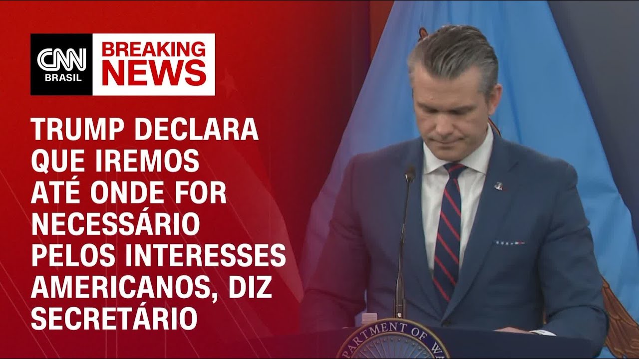 Trump vai até onde for necessário pelos interesses americanos, diz Secretário de Defesa | LIVE CNN
