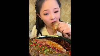 ASMR CHINESE FOOD MUKANG EATING SHOW #23 #shorts