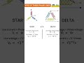 Types of 3 phase line//Star-Delta combination #electricalengineering #gsecl #gpsc #gsssb #exam #yt