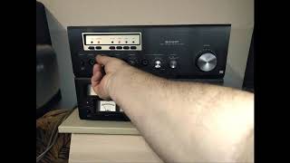 SHARP SM-1122 Stereo Amplifier & ST-1122 FM/MW/LW Stereo Tuner