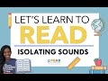 Isolating Sounds Quiz