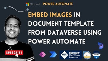 Embed Image from Dataverse in Document Template using Power Automate
