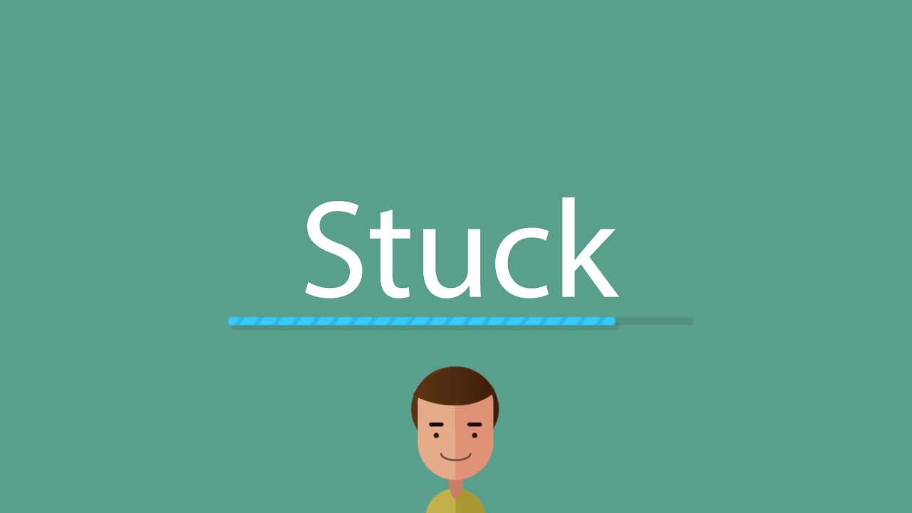 How to pronounce Stuck