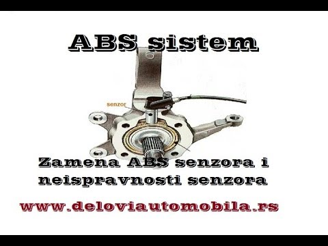 Video: Koliko ABS senzora brzine kotača ima na automobilu?