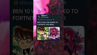 Ben 10 arrive #fortnite #foryou #gaming #fortnitechapter5