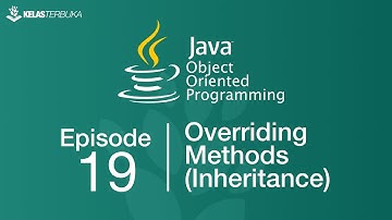 Belajar Java [OOP] - 19 - Overriding Methods (inheritance)