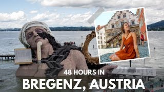 48 HOURS of travel around BREGENZ, AUSTRIA