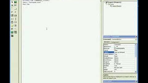 Visual Basic 6 Tutorial - Executing Programs by a Button