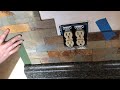 INSTALLING “peel and stick” kitchenbacksplash gold rush veneer (self-adhesivewall tile) msi