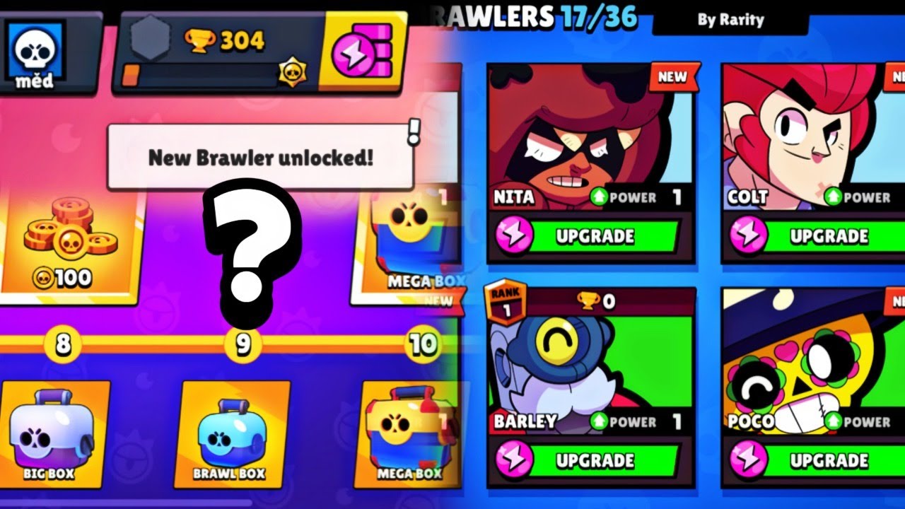 Brawl Pass OPENING na level 1 učtu! + pushování...