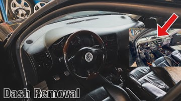 MK4 Jetta Dash Removal & Finally Installing My Dimple Dash!