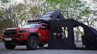 💯 Perfect camping for a Relexing vacation 🤔 amazing camping equipment taco truck