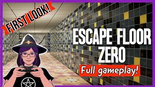 Escape Floor Zero -First Look & Full Gameplay!