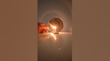 🤯🤯🤯multiple reflections 🤯🤯🤯#physicsfun #experiment #physicsexperiment #shorts  #physic #science