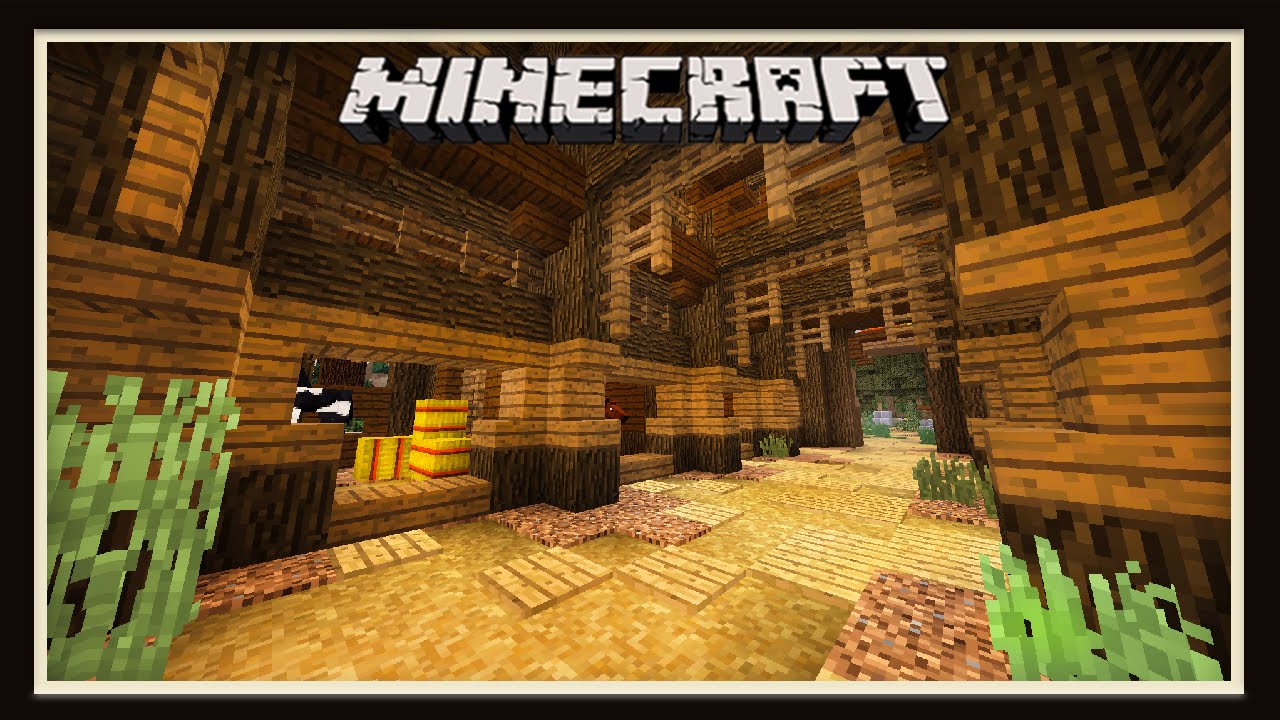 Minecraft Building The Interior Design Of The Stable House