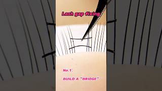 ✨ Lash gap hacks you need in your kit!#LashTech #lashTips #LymeeBeauty #Lashes #EyelashExtensions