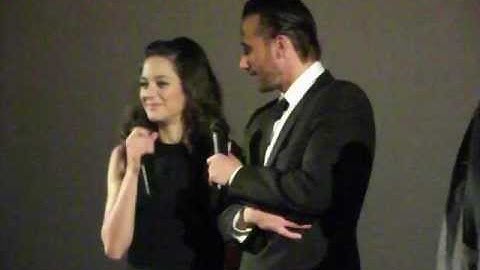 Marion Cotillard and Matthias Schoenaerts - Rust and Bone premiere - London Film Festival