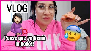 PENSE QUE YA VENIA LA BEBE!🤰🏻 ME COMENCE A SENTIR MAL‼️! 😧