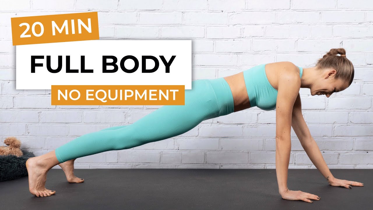 20 MIN FULL BODY PILATES WORKOUT | MAT ONLY | NO EQUIPMENT - YouTube