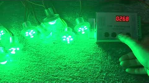 control the led light quantity