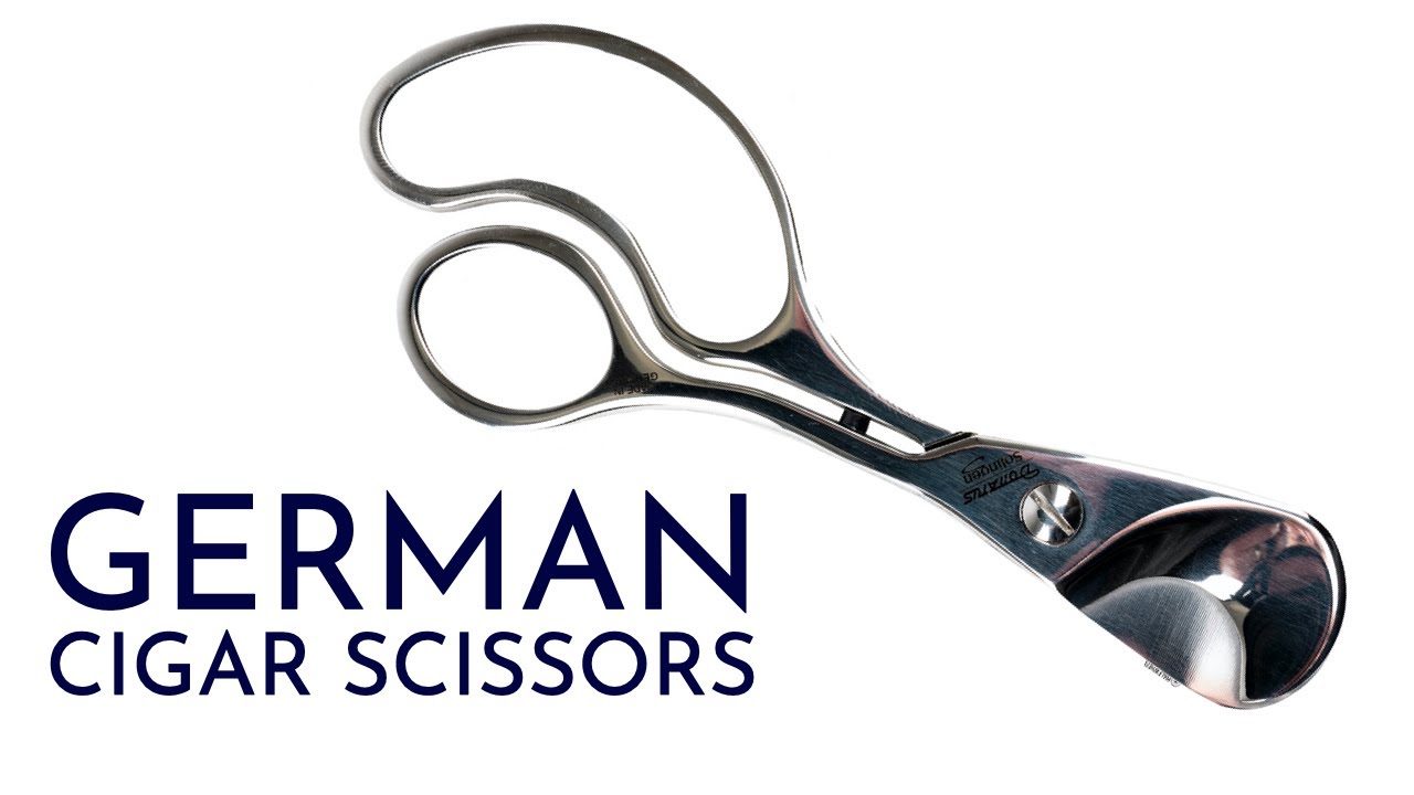 Donatus Big Cut Cigar Scissors - YouTube
