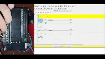 تطبيق عملي PLC