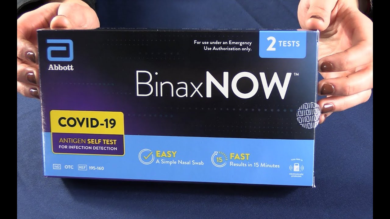 BinaxNow At-Home Covid-19 Testing Kit Tutorial