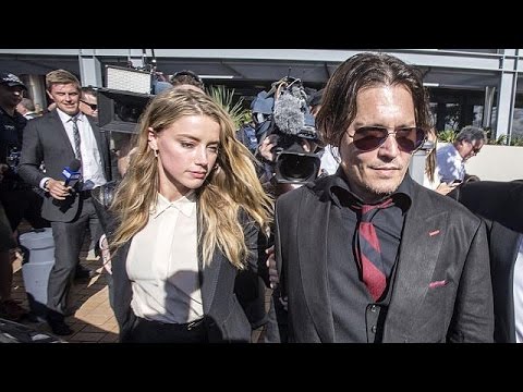 Johnny Depp Ve Eşi Mahkeme önünde