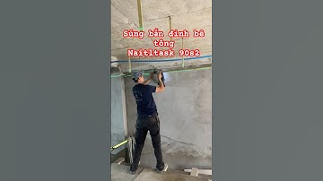 Máy bắn Đinh bê tông dùng pin #nailtask #shortvideo #0917774119 #thodien #maybandinh