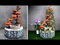 Creative Ideas From Styrofoam - Make Your Own Beautiful Fountain Very Simple - For Your Family