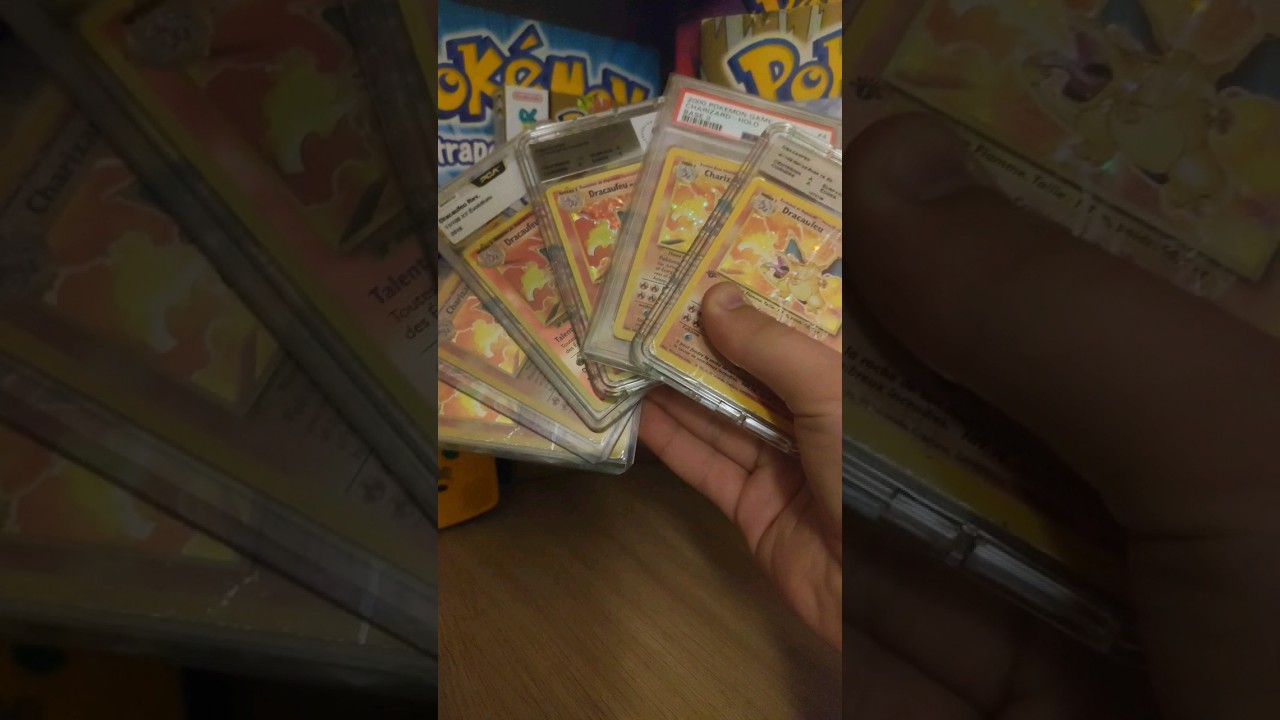 TOUT MES DRACAUFEU POKEMON ULTRA RARE !!