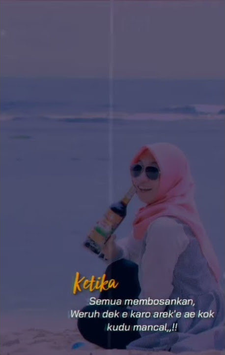 Story wa dj santuy di pantai cewek