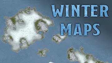 Wonderdraft Winter Maps Tutorial