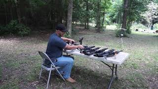 7.62x39 velocity test between rifle and pistol length AR and AK