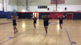 2017-2018 Tryout Dance (Front View)